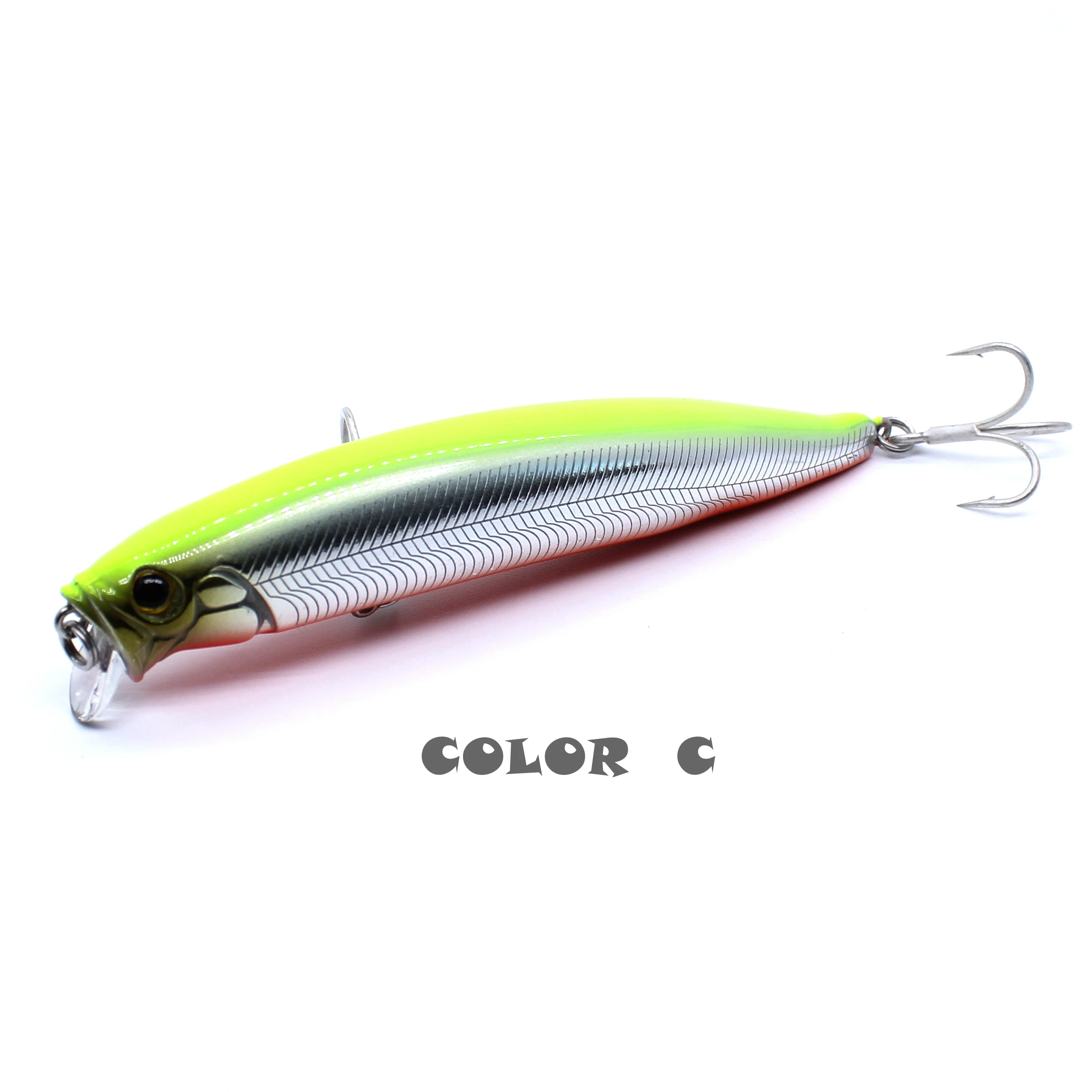 AOCLU Seebarsch Killer Schwimmender Wobbler 105 mm 17,9 g 0,1–0,5 m Harter Köder Minnow Jerk Angelköder Gewichtsübertragung Langwurfhaken – Detail 7