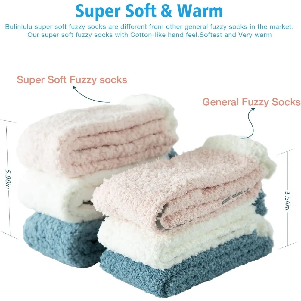 Flauschige Socken mit Griffen, Plüsch-Schlaf, gemütlich, Winter, weich, flauschige Krankenhaus-Socken, Geschenke für Damen und Herren