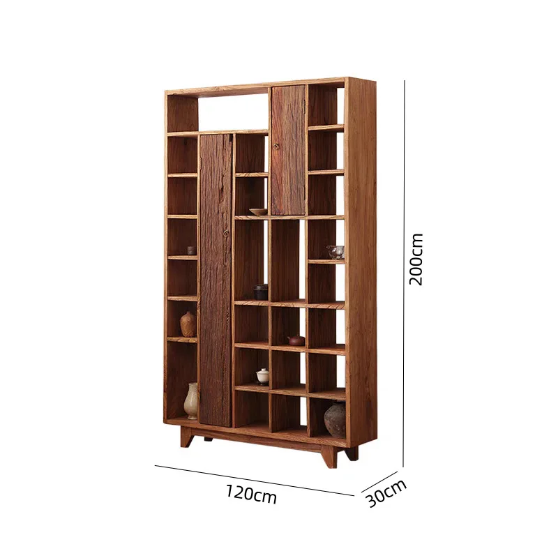 

Старый вяз Богу, витрина, полка для чайной комнаты, чайная чашка, шкаф для хранения павильона Duobao