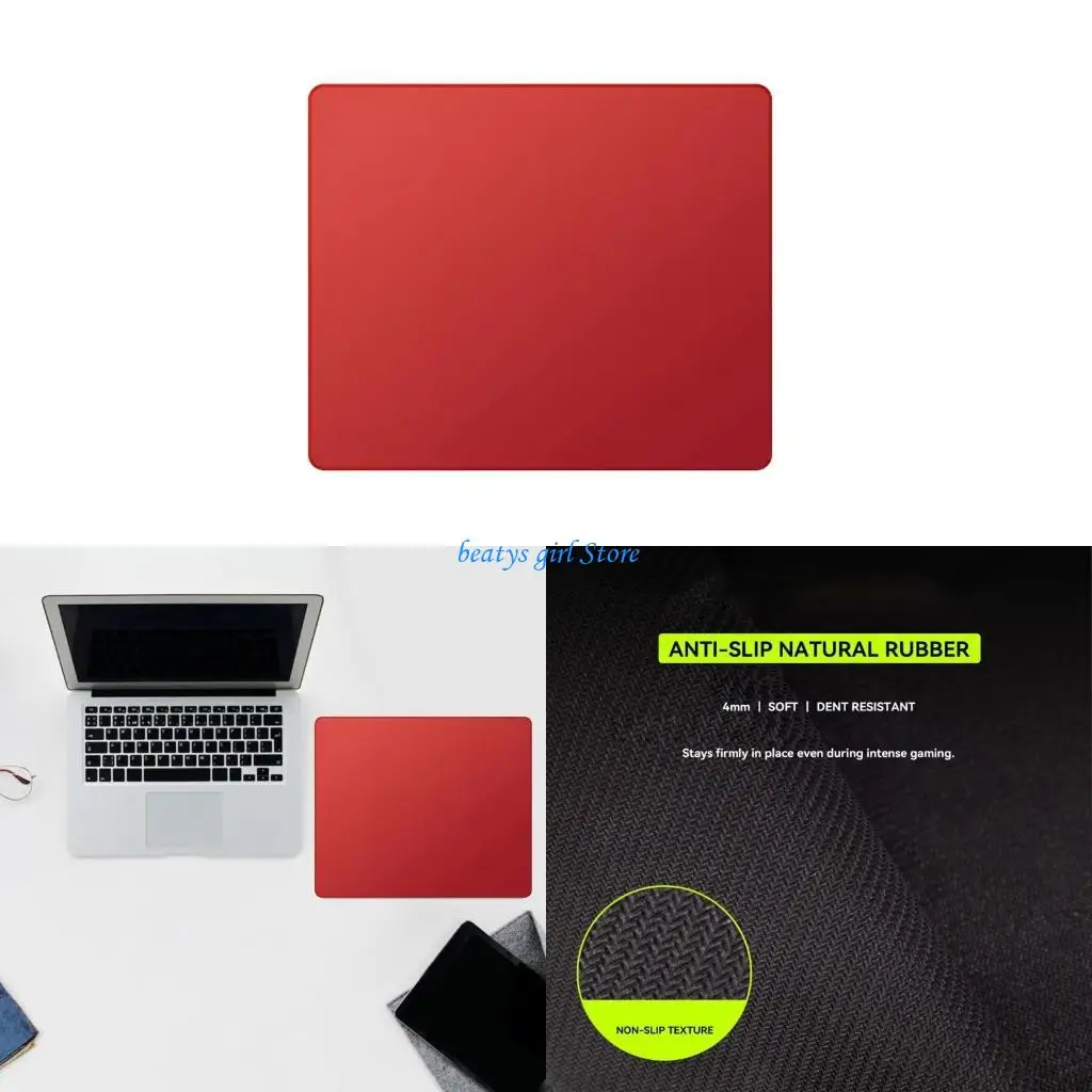 

C7AB Esports Game Mousepad Rubber Base Mouse Pad for Improved Precisions Mouse Mat