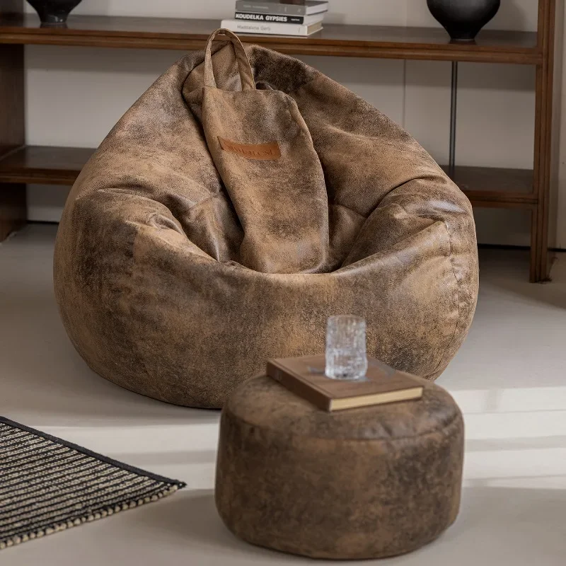 European Designer Lazy Bean Bag Sofa Classic Lounge Bubble Lazy Bean Bag Sofa Modern Nordic Perezoso Divano Furniture Home