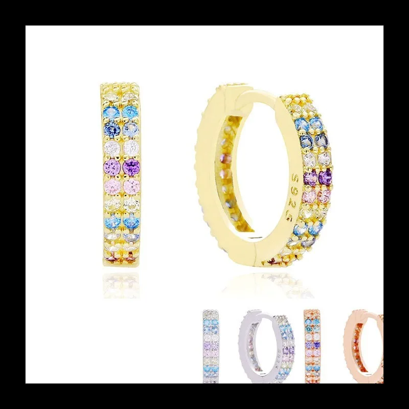 

Niche Design Color Zircon Round Fashion Light Luxury Exquisite