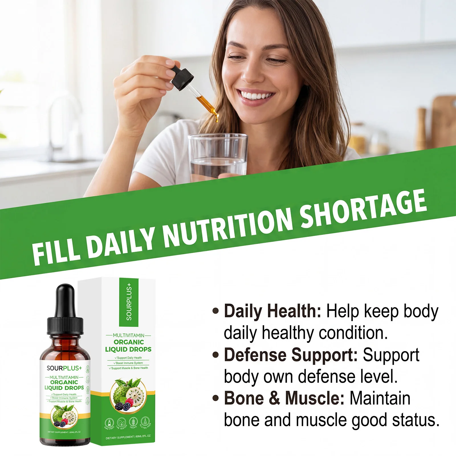 Natuurlijke Soursop Graviola o - Health Wellness Vitamins recensie en prijs