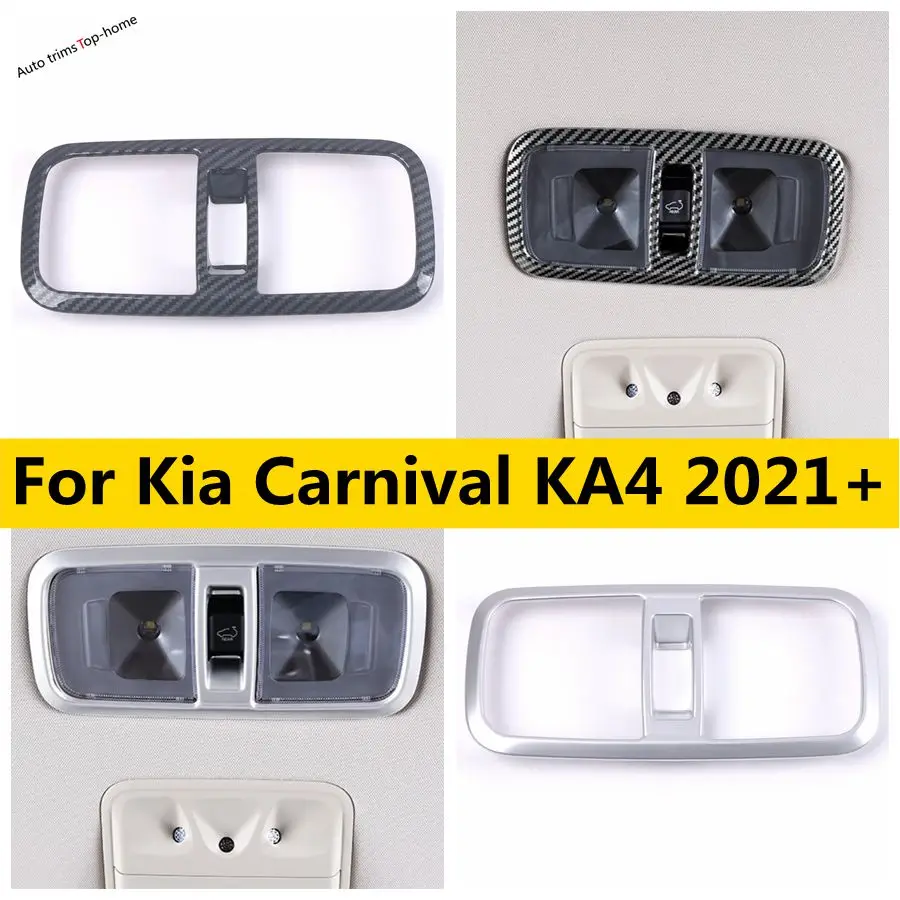 

Auto Upper Roof Reading Dome Courtesy Light Lamp Cover Trim Fit For Kia Carnival KA4 2021 - 2024 Interior Accessories