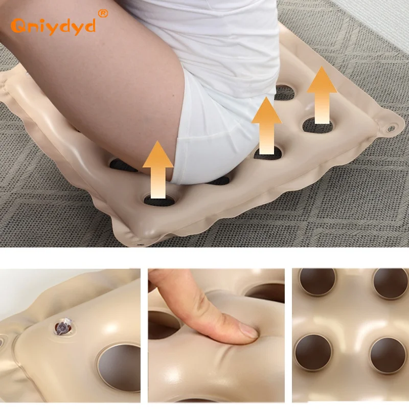 Inflatable Cushion Elderly Anti Bedsore Decubitus Wheelchair Seat Cushions Anti-Hemorrhoids Office Seat Cushion of Pvc Material