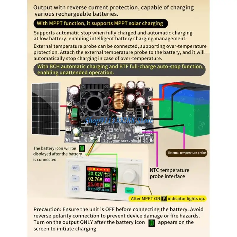 G88D Constant Voltages Current Regulator Featuring Double Serial port Firmware Upgrades