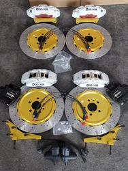 Dicase Front Rear Big Brake Kits 6 Pot 4 Pot Caliper Drilled and Slotted Disc Rotor Auto Part for Jaguar f-type