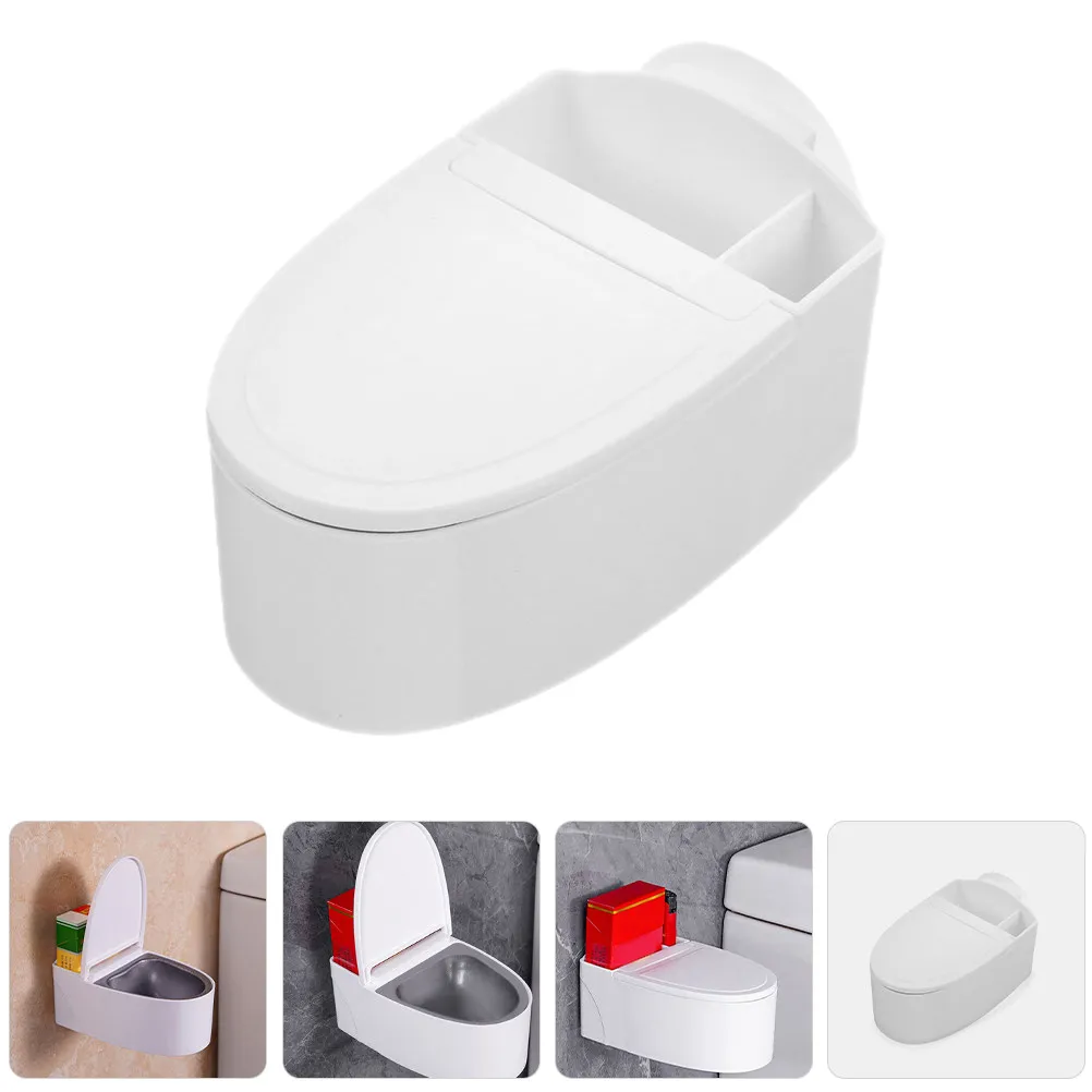 

3 Pcs Ashtray with Lid Ashtrays Lids Bathroom Ornament for Office Holder Living