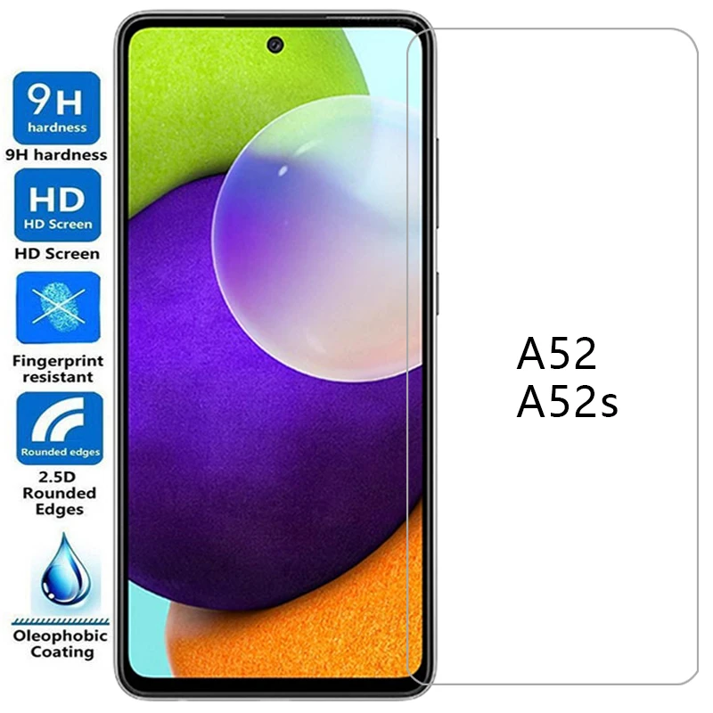 Защита экрана для samsung a52 a52s 5g, защитное закаленное стекло на galaxy a 52 s 52 s as52, пленка для samsunga52 galaxya52 52a galxy