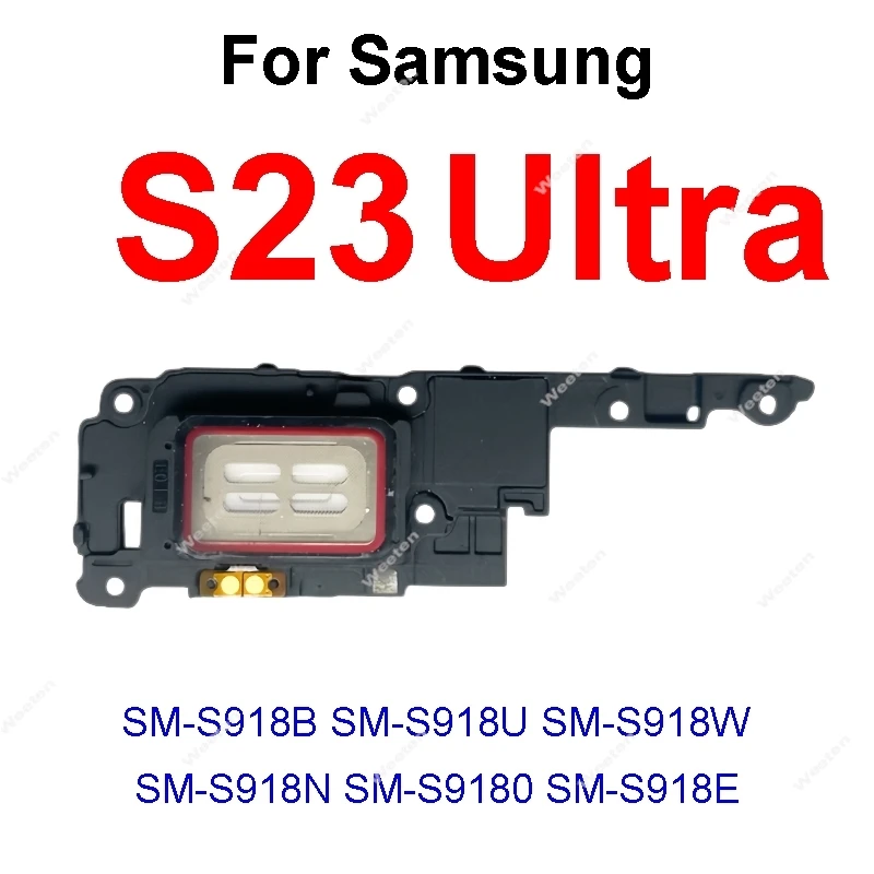 كابل مرن لاستقبال سماعات الأذن يستخدم لهاتف سامسونج جالاكسي S23 + S24 + S25 + S23 FE S24 FE S25 Ultra S25 Edge جهاز استقبال سماعة الأذن العلوي