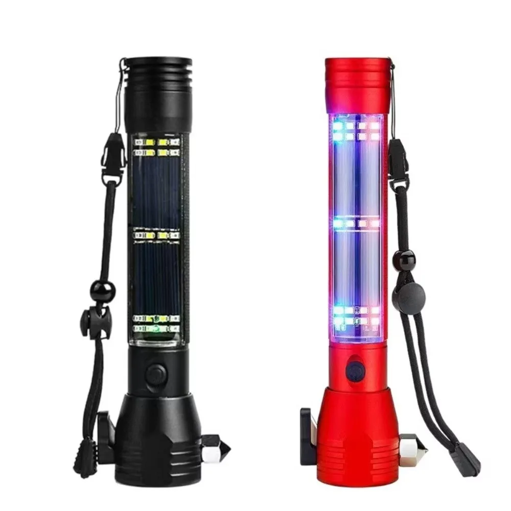Vehicle Super Bright Maintenance Work Light Multifunctional Safety Hammer Flashlight Window Breaker for Car Emergency Escape