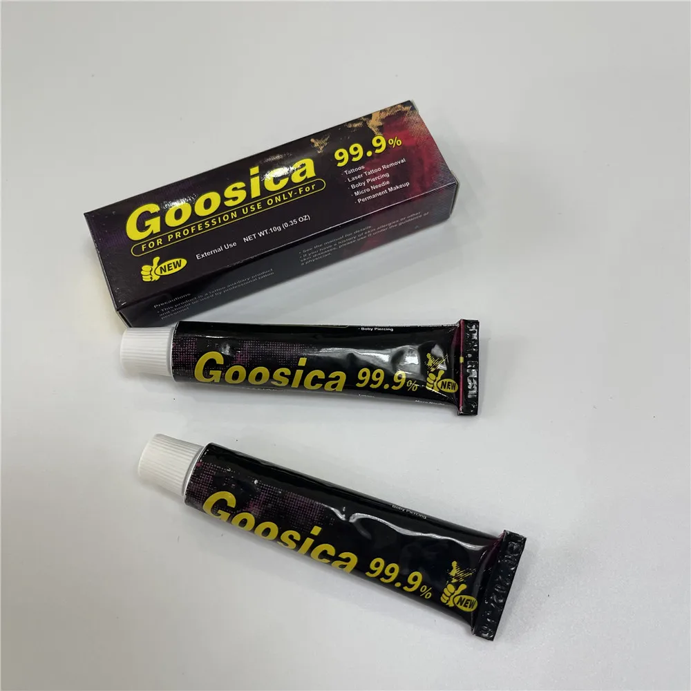 99.9% GOOSICA Tattoo Pink Cream Before Permanent Makeup Microblading Eyebrow Eyeliner Lips 10G