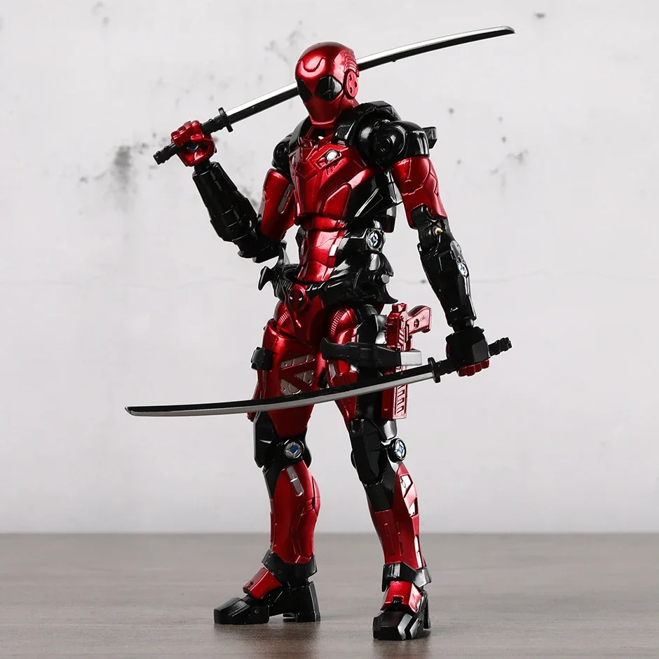 Strażnik bojowy zbroja Iron Man / Deadpool figurka zabawka ruchomy Model