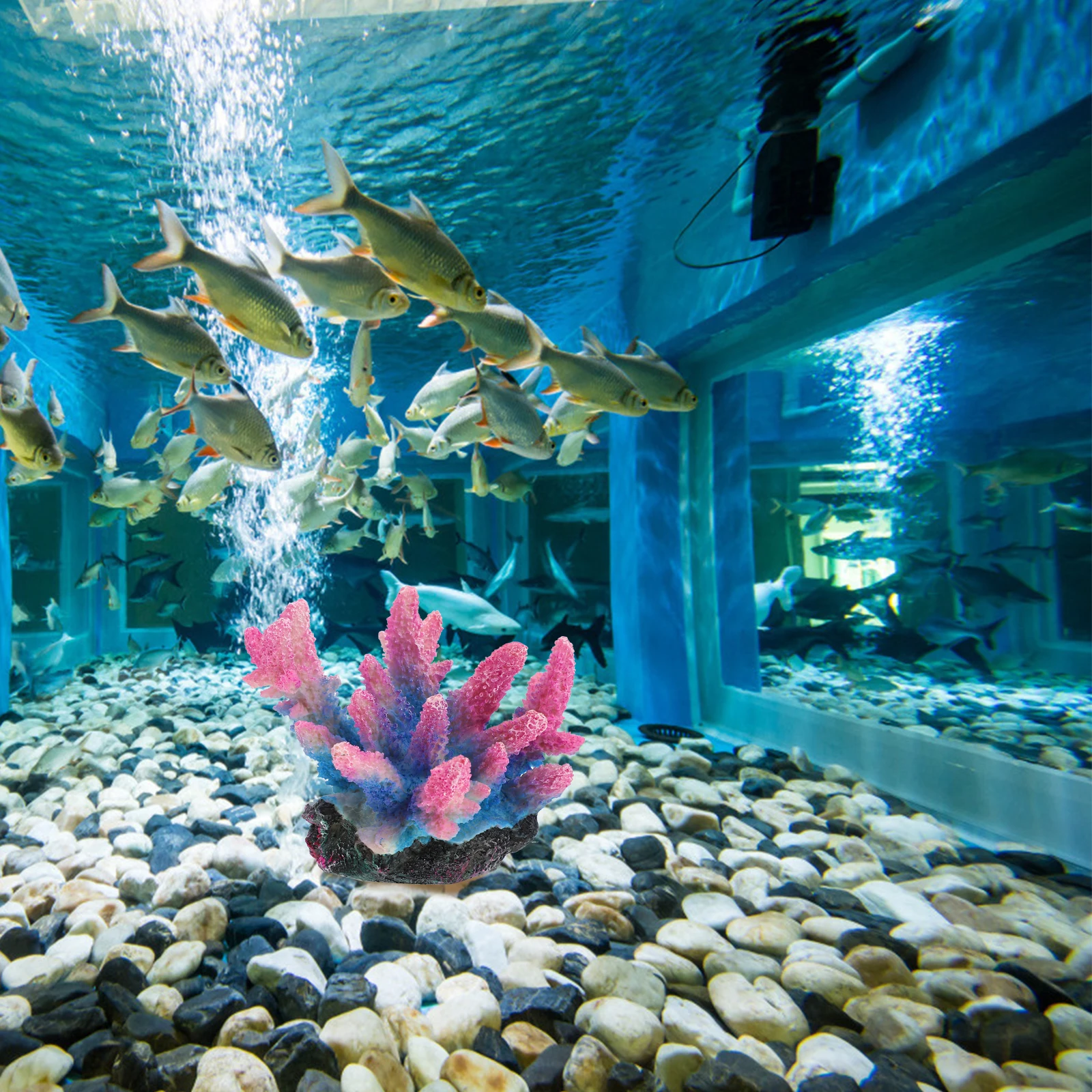 

Simulation Coral Reef Decor Exquisite Details Realistic Lifelike Aquarium Landscape Fish Tank Decoration Coral Reef Decor