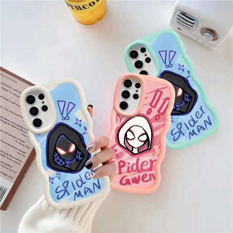 Marvel Sipider Man Gwen Cool Phone Case for OPPO A38 A33 A58 A57 A54 A53 A32 A31 A9 2020 A17 A16k A15 A12 A11 A7 A5 Soft Cover