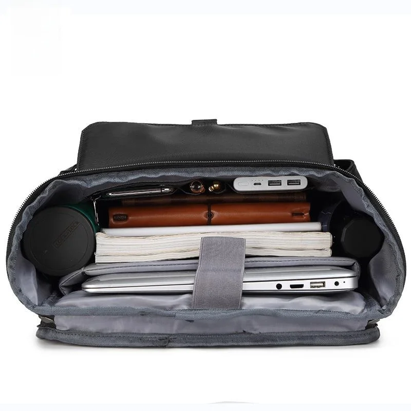 2025 New Waterproof Large Capacity Men's Backpack Travel Bag School Bookbag Computer Bag Double Shoulder Bag for Middle Schoo...
