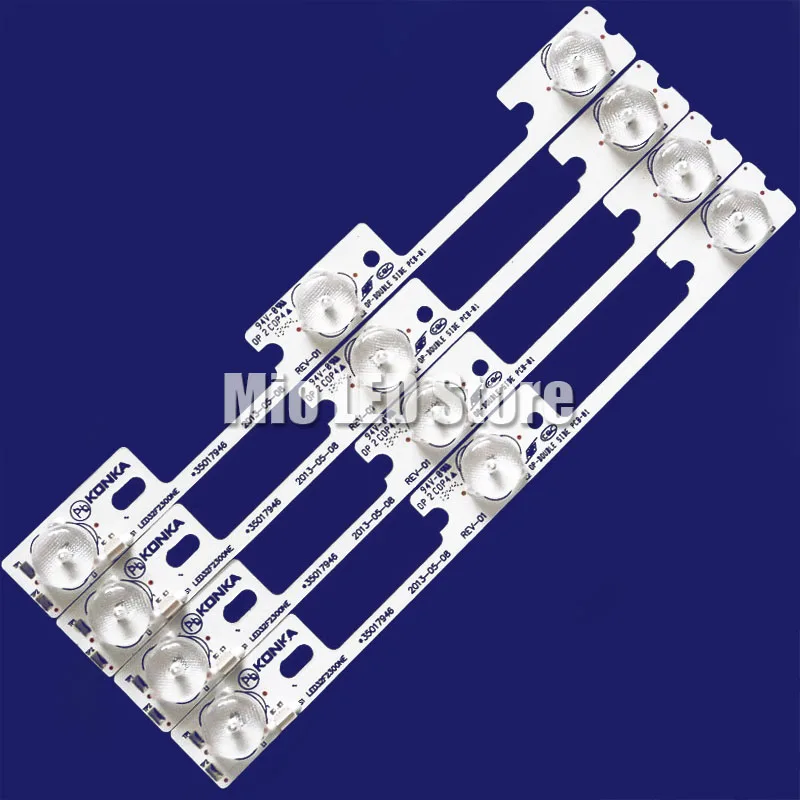 

New 5set=20 PCS 3LED 6V 208mm LED backlight strip bar for KONKA LED32F2300NE LED32F2300FX 32f2300ne 35017946 35017947 35017948