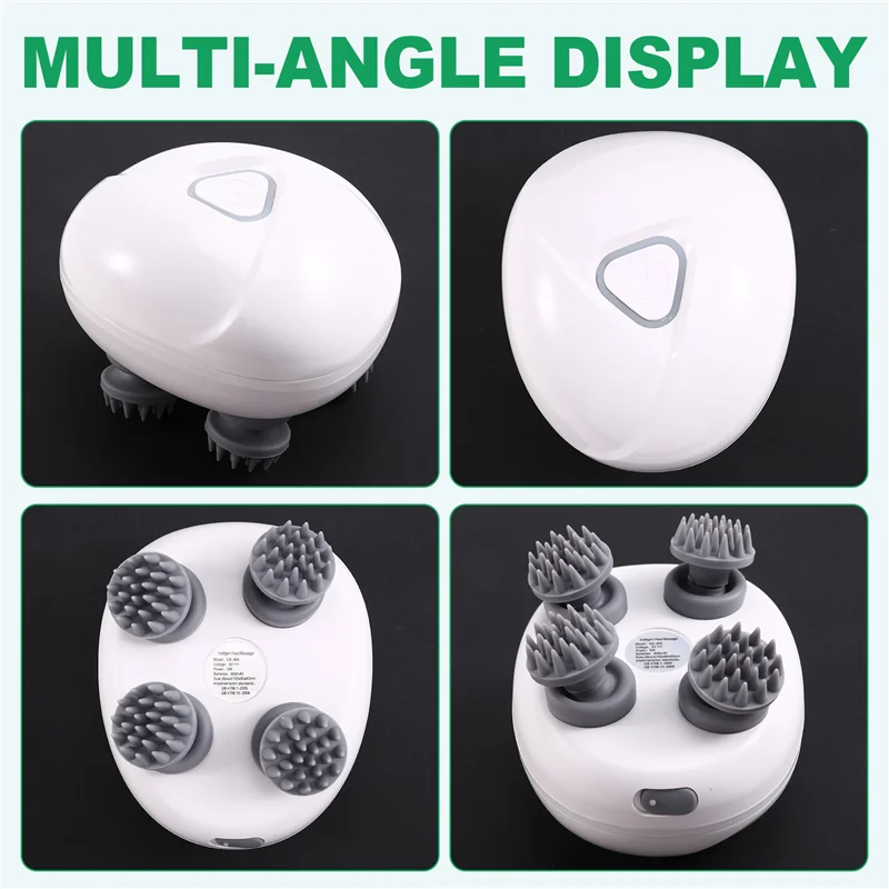 ABVI-Massaggiatore elettrico per tutto il corpo per il rilassamento e impastare i tessuti profondi - Assistenza sanitaria per cuoio capelluto e collo