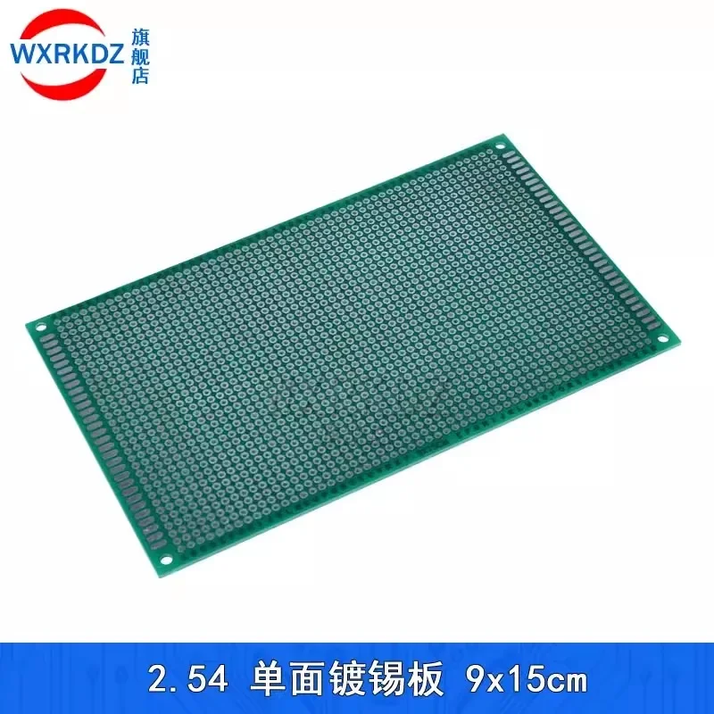 

9x15CM Single Sided Copper Prototype PCB DIY 2.54mm Universal Printed Circuit Board 9*15cm Breadboard Plate 90*150mm KIY