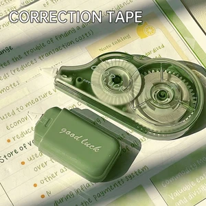 5 pcs Correction tape Creative Black Fur Fixed Furner Country Shortal Supplies Back to classes Accessories for Girls Students 8 Main School corrective sales - №1