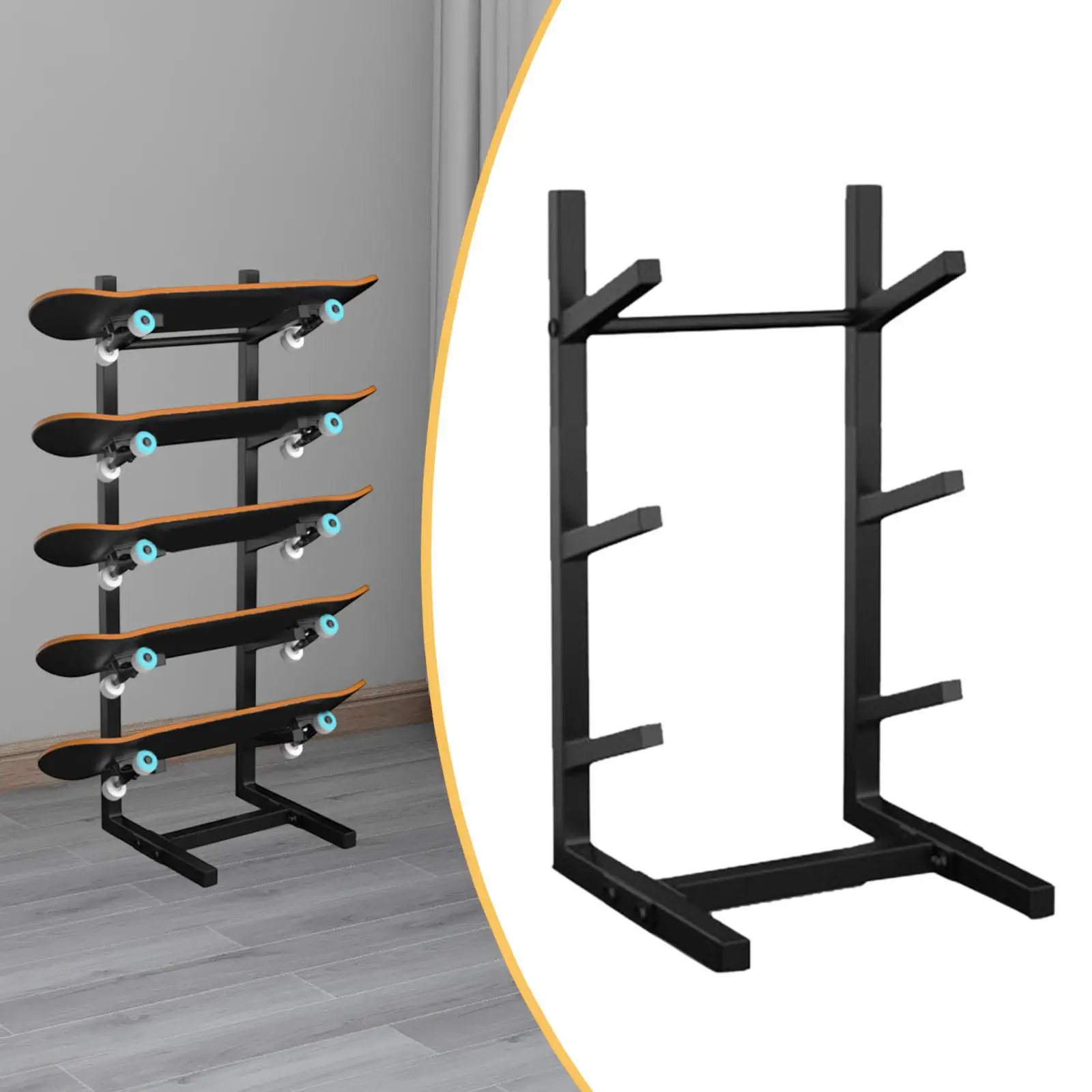 skateboard-rack-ski-and-snowboard-storage-rack-double-kick-longboard-stand