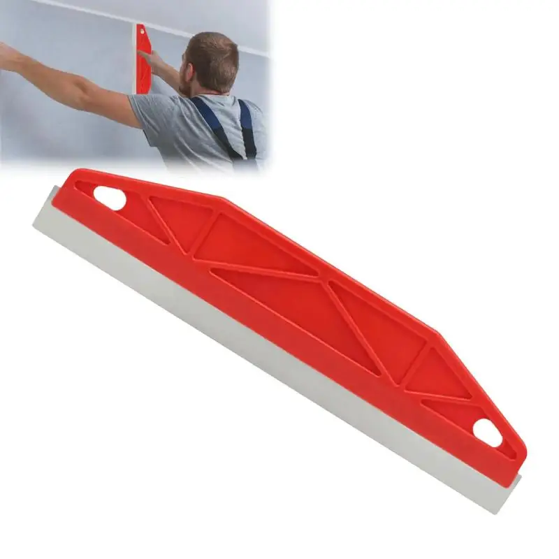 1PC Straight Clean Line Paint Shield Edger Ergonomic Handle Plastic Metal Edge Wall Ceiling Trim Painting Protector Tool