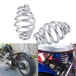 Motorcycle 3 Inch Barrel Coiled Solo Seat Spring For Harley Honda Kawasaki Yamaha Suzuki Triumph Bobber Chopper Softail