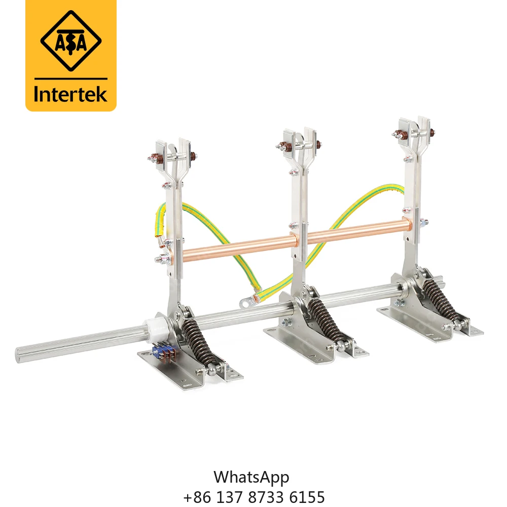 

Earthing Switch EK6 With Contact 35kV 40.5kV Indoor AC 280mm ZS1 High Voltage Switchgear Leftside Operation Grounding Switch