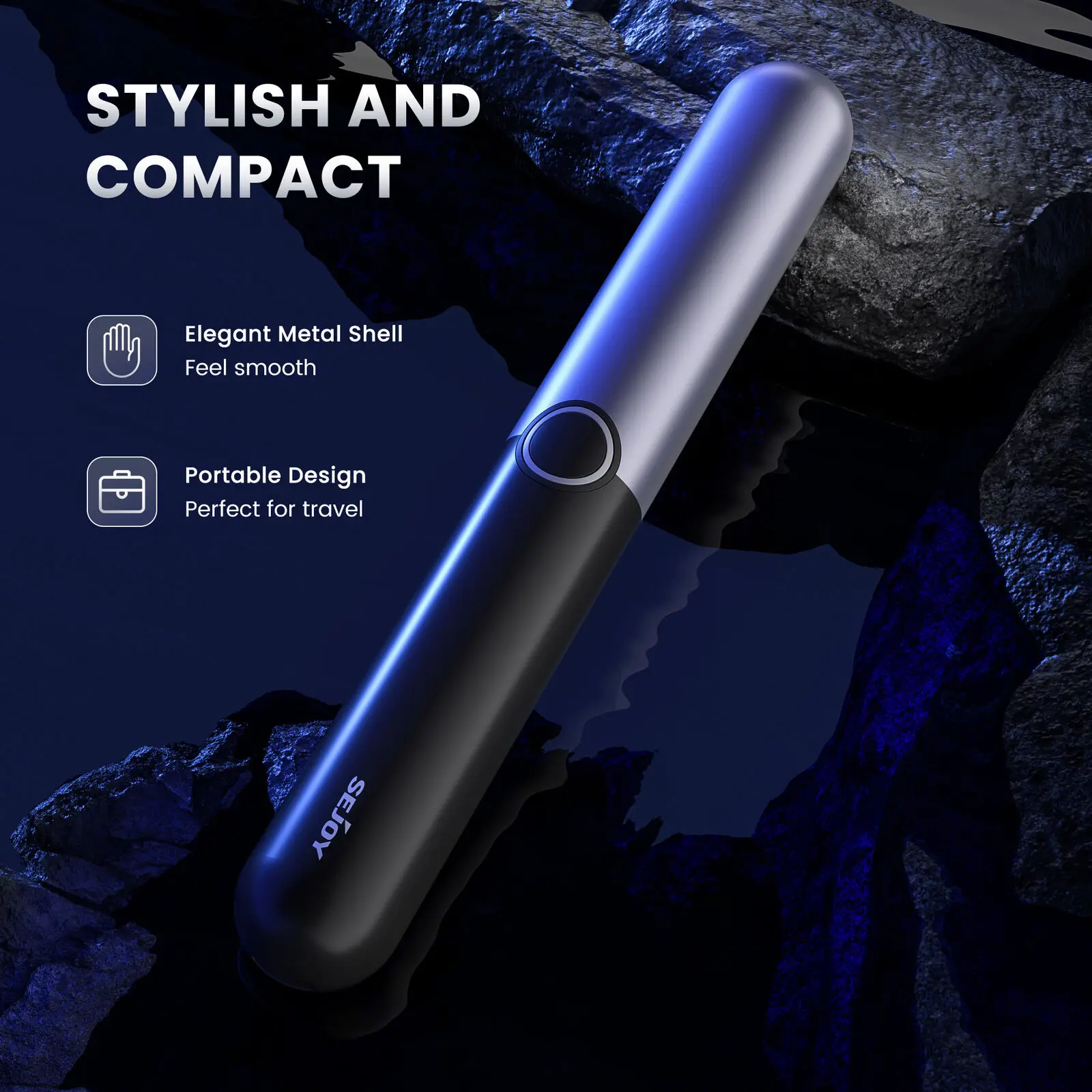 SEJOY 2-IN-1 Ladies Nose Hair Trimmer Male Ear Nose Hair Trimmer Small Electric Trimmer Male Nose Trimmer Business Trip Home Use