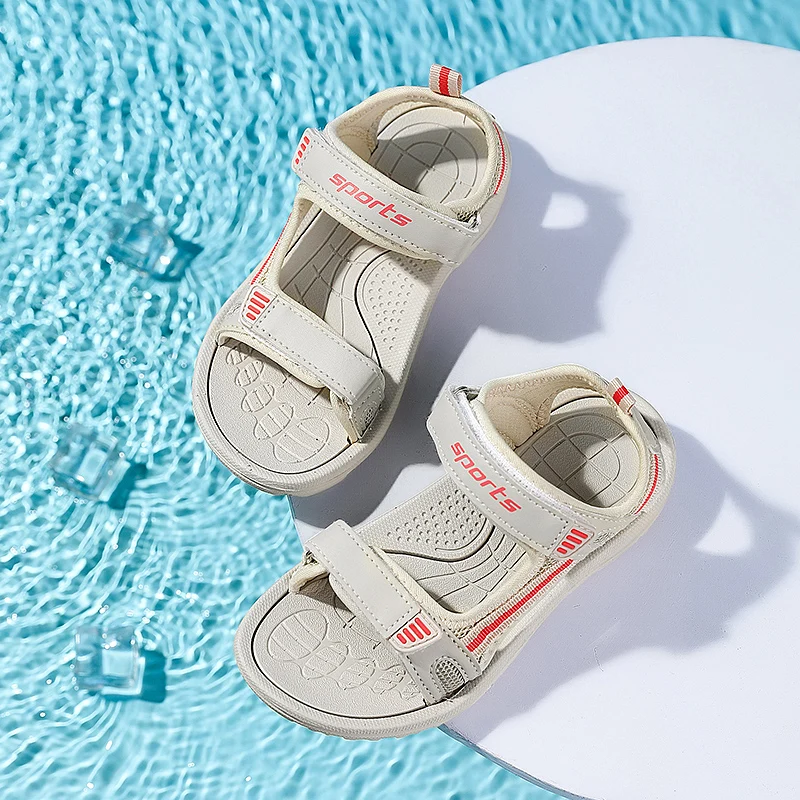 

Summer Breathable Sport Sandals for Boys Girls Casual Children Beach Shoes Kids Soft Sole Non-slip Comfortable Open Toe Sandals