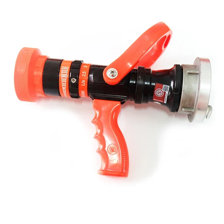 XHYXFire High Quality Multifunctional Automatic Adjustable Flow Fire Hose Nozzle