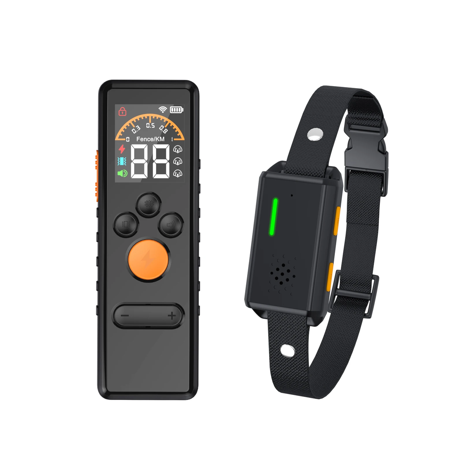 

Beep Vibration Electric Shock 3000 Feet Range Type-C Exclusive Recording Function Dog Training Collar