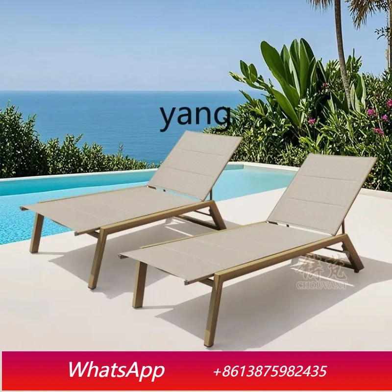 

LTT Outdoor Bed Indoor Hotel Villa Pool Lounger Home Leisure Beach Chair