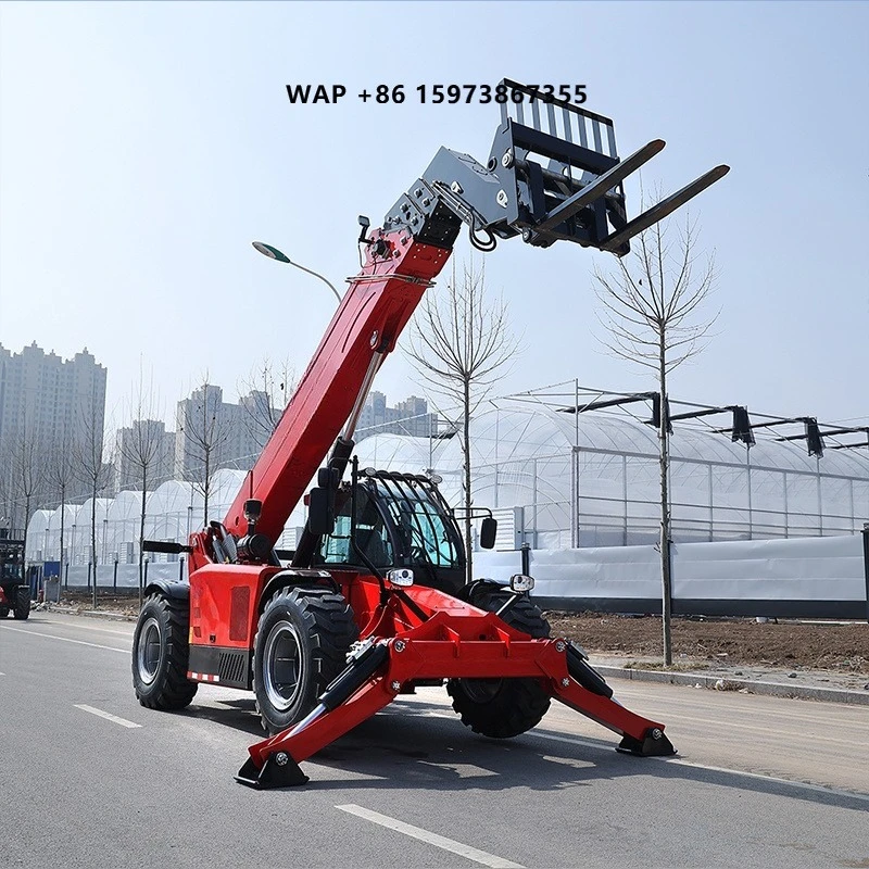 Telescopic Forklift Mini Loader Telehandler Telescopic Forklift for Construction Agriculture Material Handling