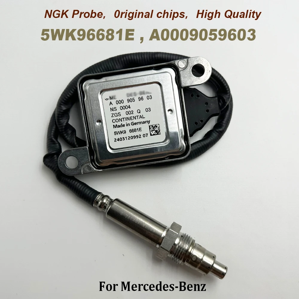 NEW 5WK96681E A0009059603 NOX Sensor 0009059603 For NGK Probe Nitrogen Oxygen For Mercedes-Benzz High Quality Chip