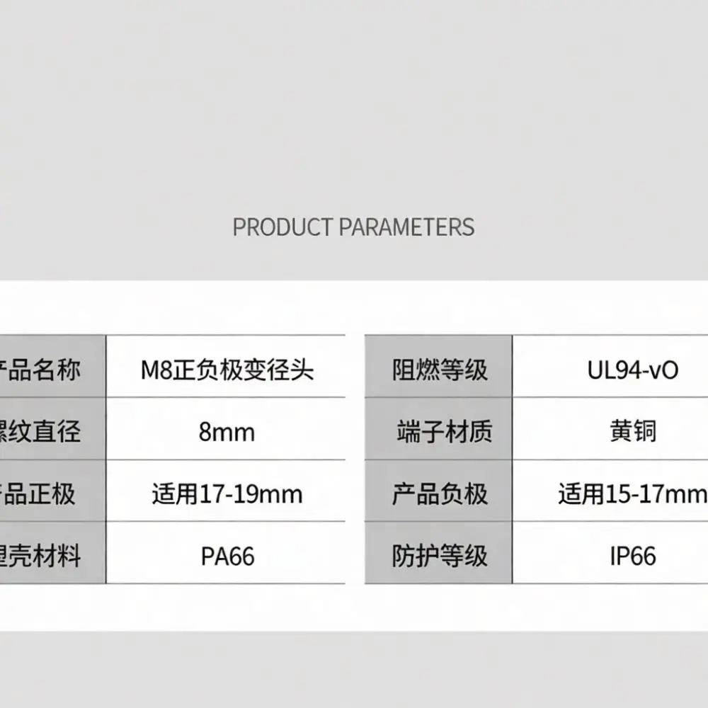 M8 Terminal Lug Connector For Lithium Battery Modification Car Jump Starter Power Storage Systems Wiring Accessory Power Unit