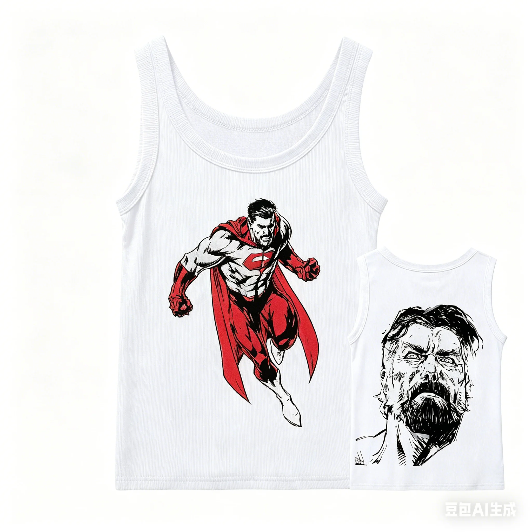 Invincible Ribbed Tank Streetwear Anime Lover New Model personality Clothes Year round clothing Classic Streetwear high quality