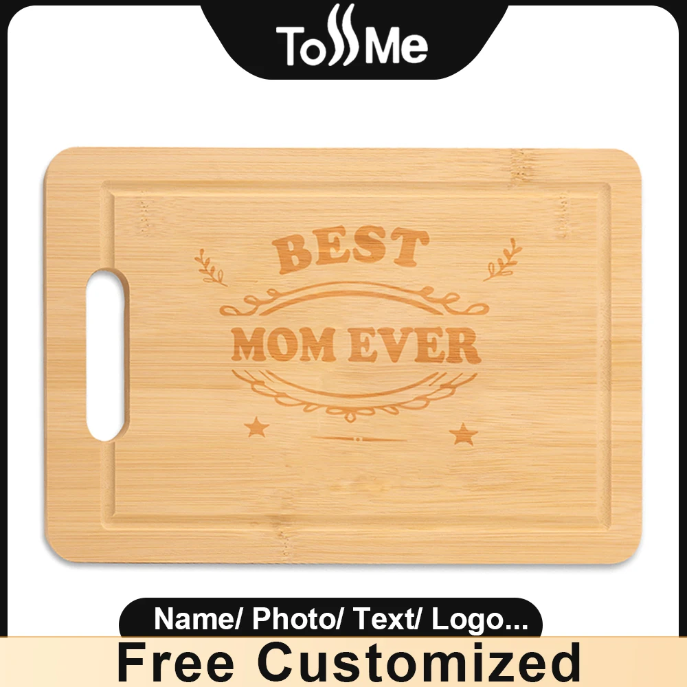 

ToSSMe Personalized Chopping Blocks Engraved Wood Cutting Boards Charcuterie Boards Custom Gifts for Women Housewarming Gift