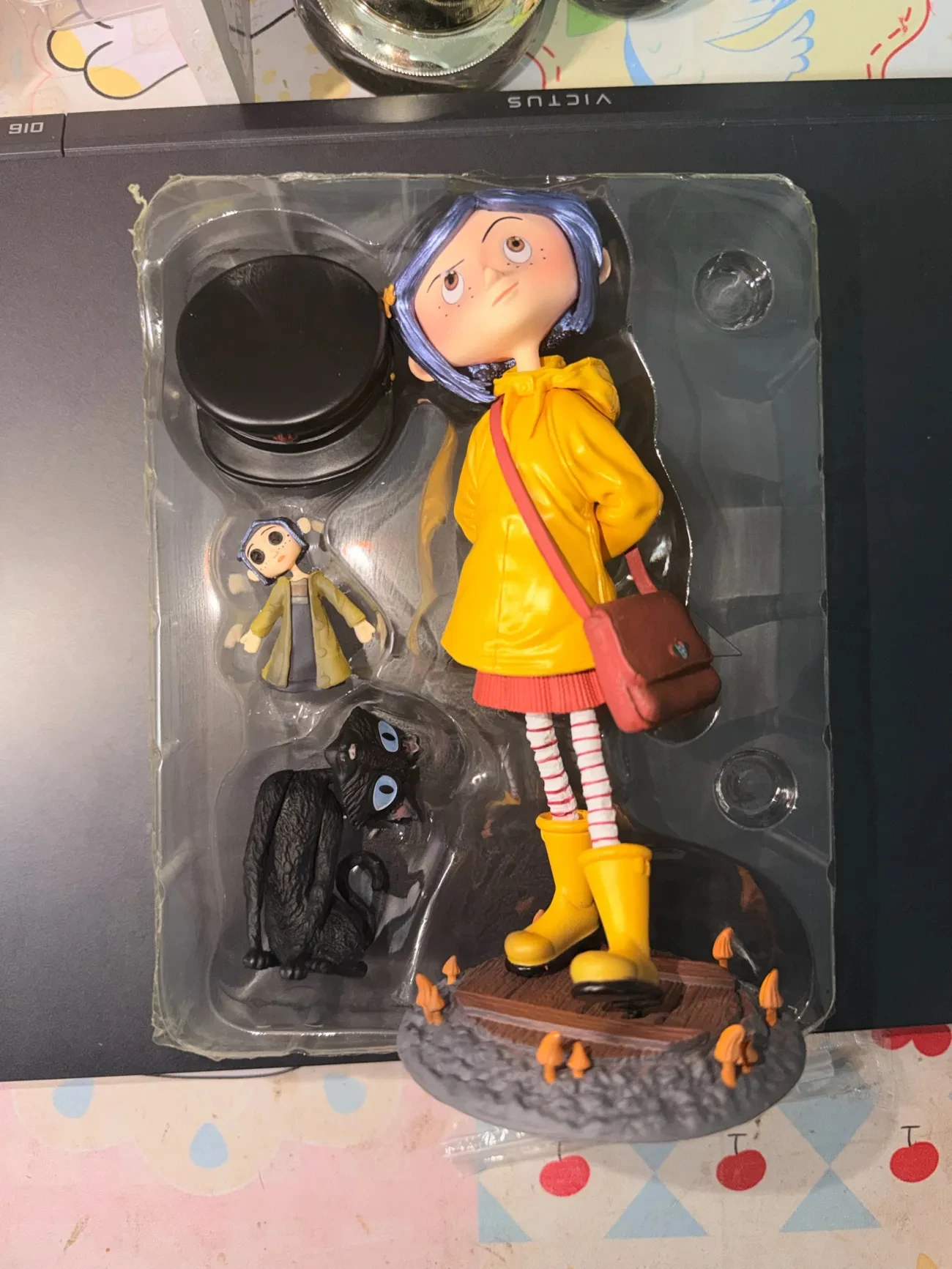 Coraline Figure Button-eyed Wybie Action Figurine Coraline & The Secret Door Figures Pvc Statue Model Doll Toy Birthday Gift view 4