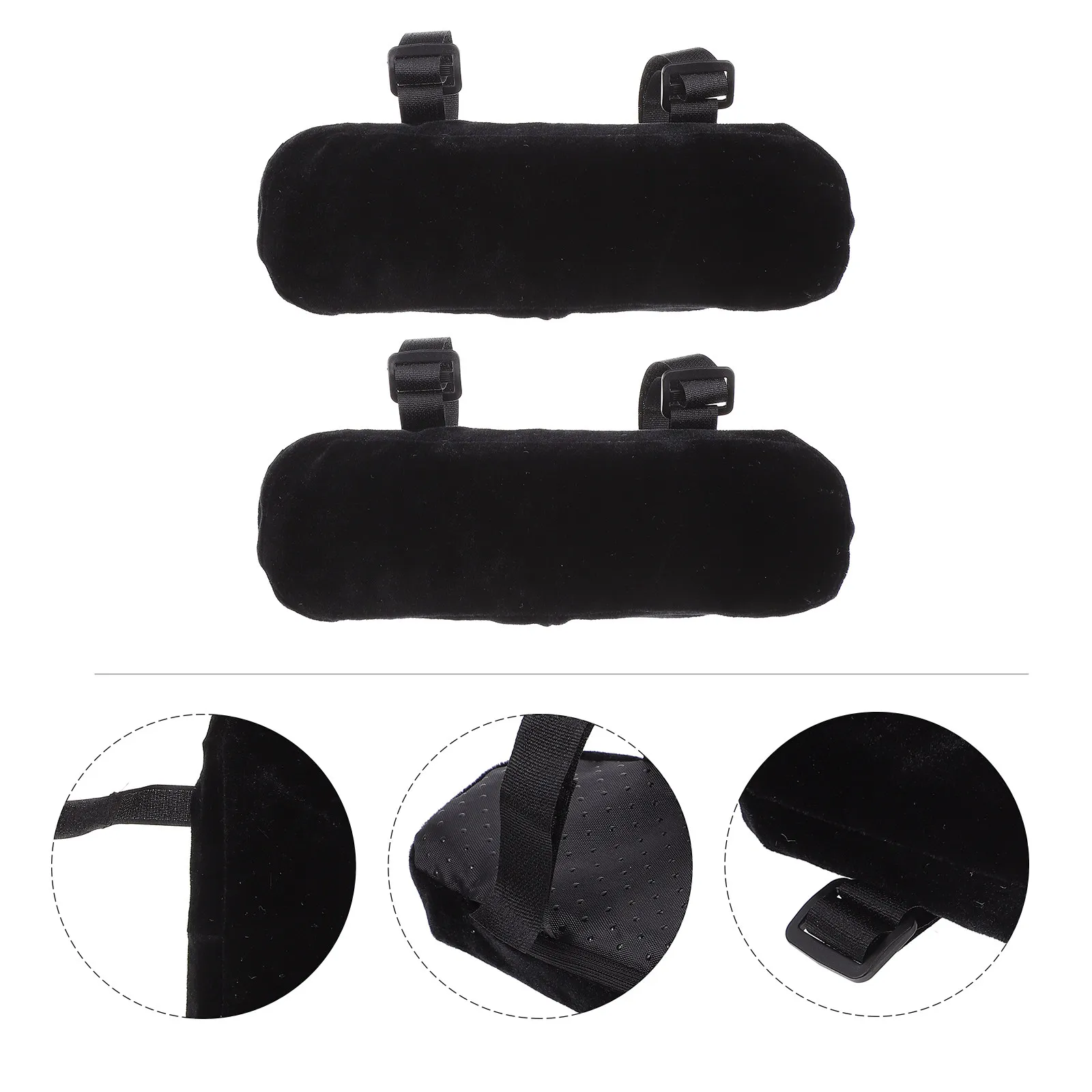 2Pcs Chair Armrest Pads High Density Memory Sponge Elbow Support Cushion Office Or Home Gaming Chair Elbow Pain Relief Pad