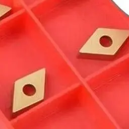 10Pcs DCMT070204 YBC251 Gold Carbide Inserts For CNC For Lathe Turning Steel Stainless Steel Finishing Semi-Finishing Tools