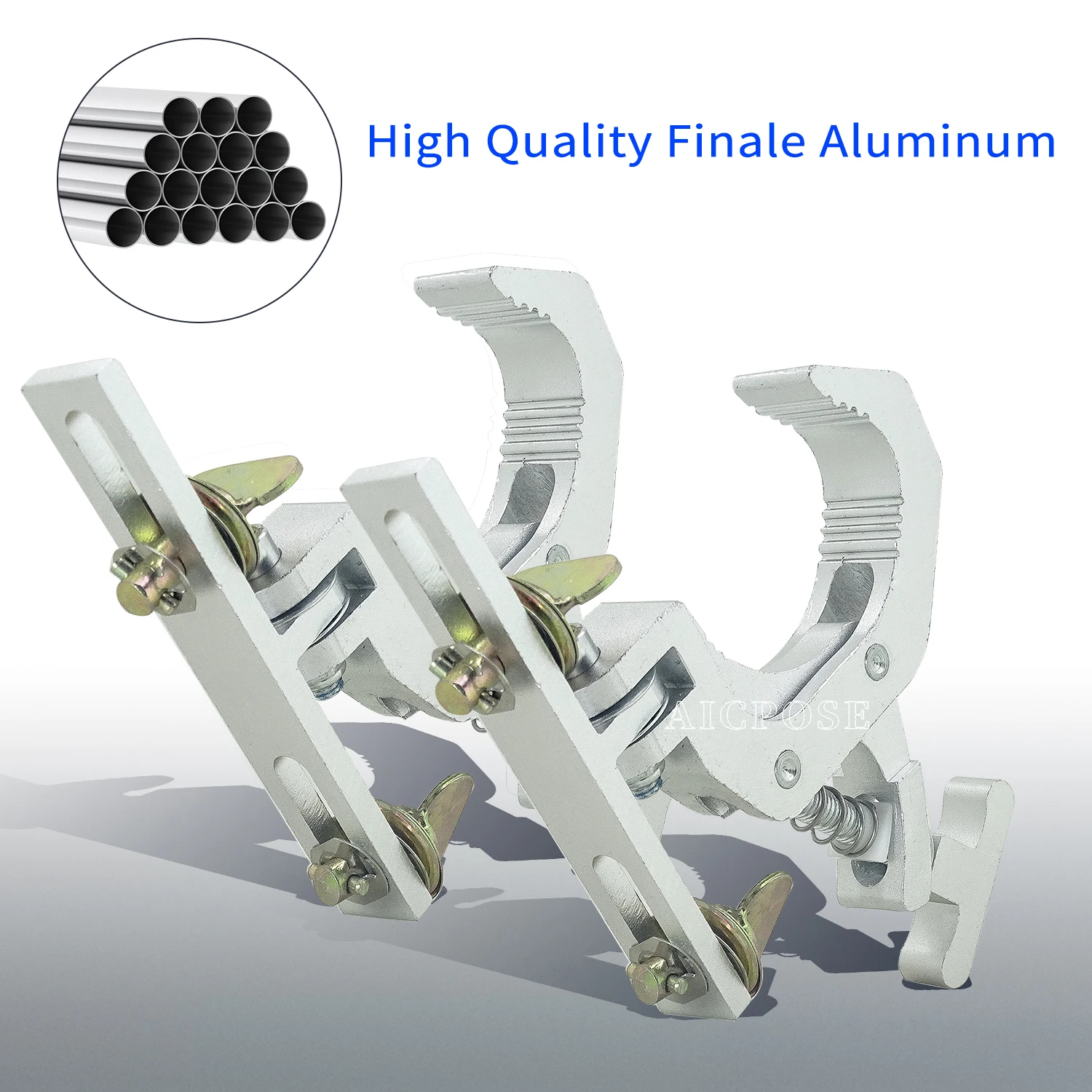 Cast aluminum lamp hook moving head lamp special maximum load-bearing 150KG suitable for pipe diameter 42-61MM