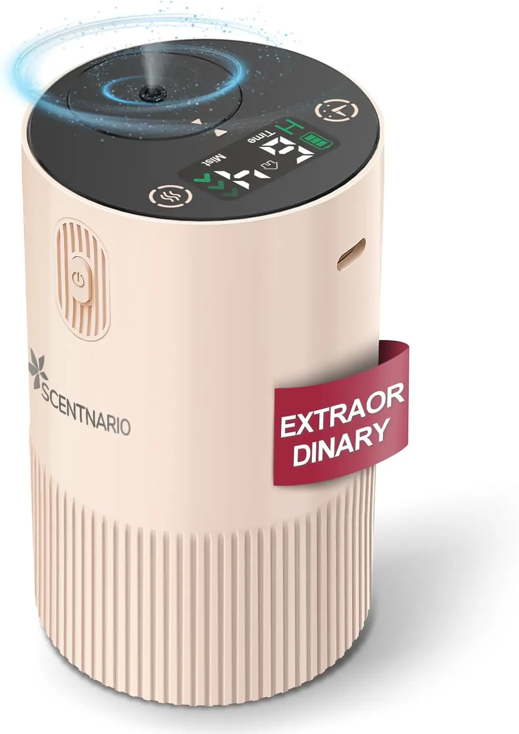 

Беспроводной диффузор для эфирных масел – Аромадиффузор для дома с индикатором заряда батареи, портативный умный ароматизатор воздуха 1/2/3