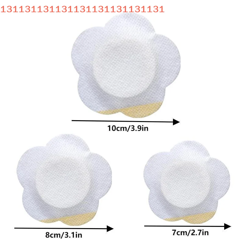 عبوة زيت الخروع للاستعمال مرة واحدة، ملصقات السرة اللاصقة ذاتية اللصق، مقاومة التسرب، واقيات أزرار البطن، 50 قطعة لكل مجموعة