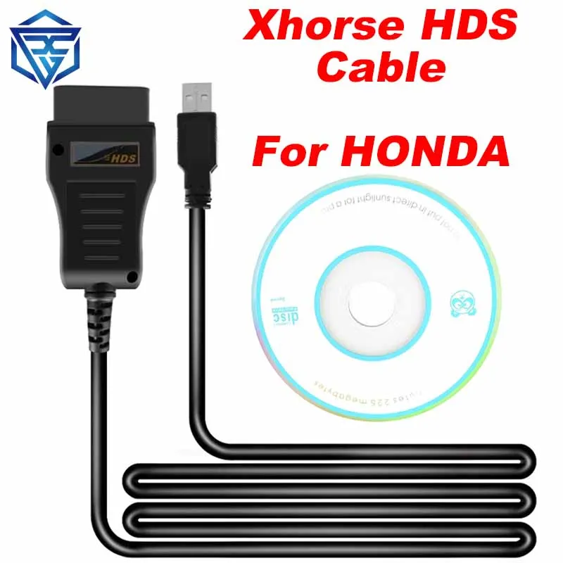 Xhorse HDS Cable OBD2 Diagnostic Cable For HONDA HDS Cable Obd2 Diagnostic Cable Support Honda HDS OEM Diagnostic Software