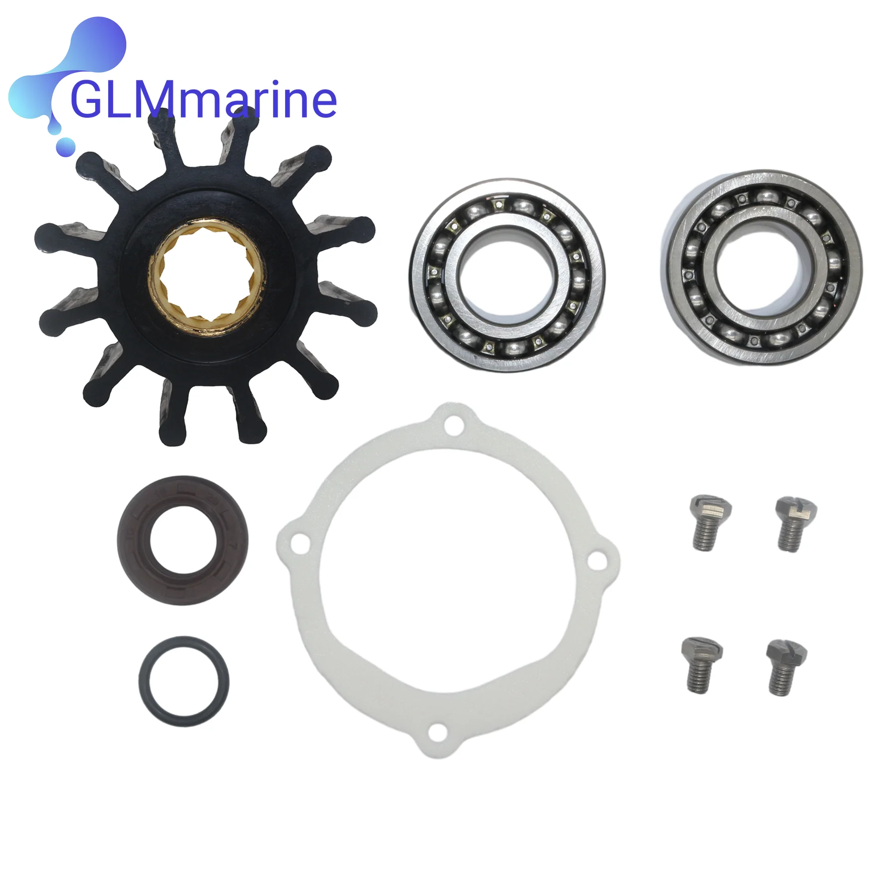 

Water Pump flexible impeller kit For Indmar/Marine Power/Volvo/PCM/Crusader Pumps Mallory 9-45700 Sierra 18-3089