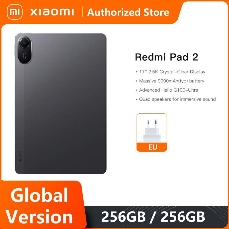  Global version Xiaomi Redmi Pad 2 9000mAh Battery MTK Helio G100-Ultra 11" Display 90Hz Tablet 8MP HD Camera Fast charging 