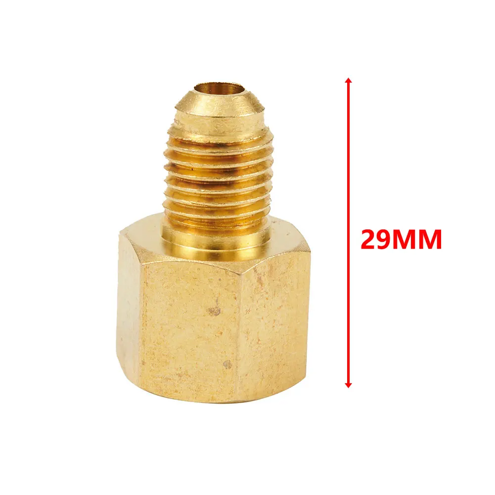 1/4'' SAE AG To G1/4'' IG Nitrogen Regulator Adapter Fittings/Air Conditioning Threaded Fitting For Nitrogen Pressure Reducer