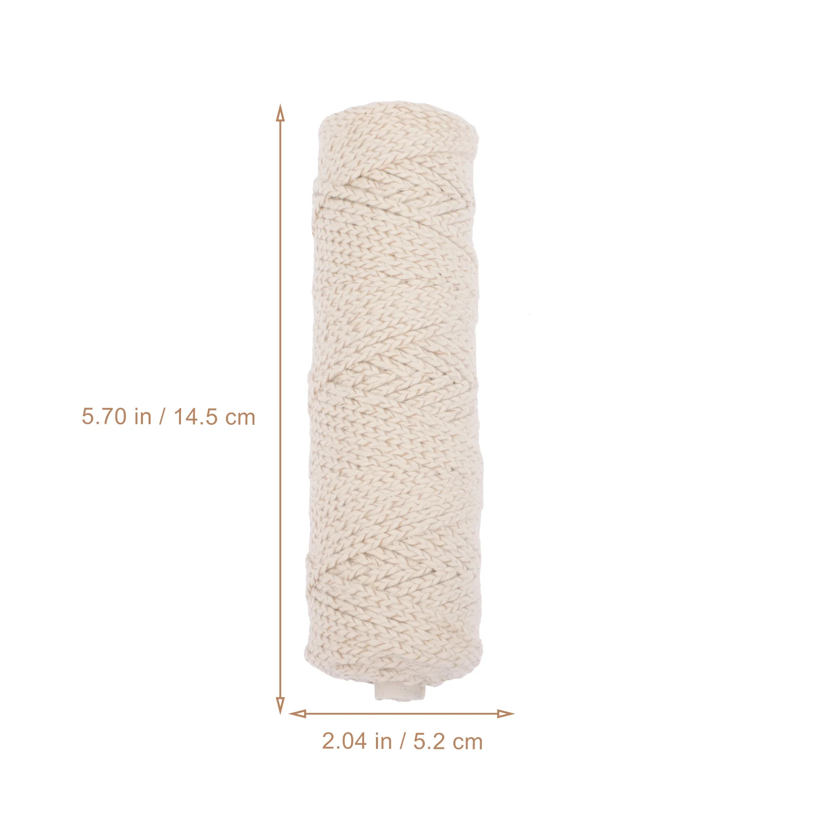 

1 Roll 85M Cotton Wicks For Making Diy Craft Braided Wick Long Burn Soot-Free Making Supplies Cotton Wicks