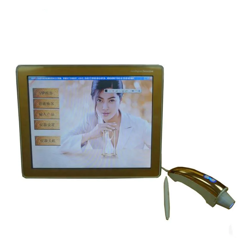 2021 Multifunction Facial Skin Moisture Tester Skin Scanner Analyzer Machine with High Quality for Salon and Home Use